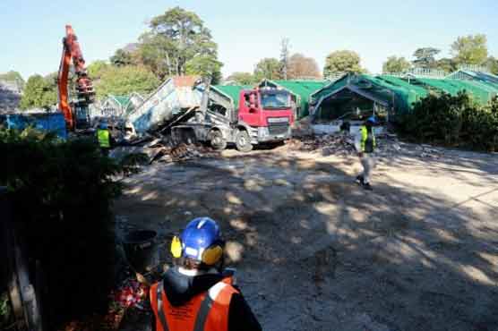 Tennis: Roland Garros work halted again -- after three days