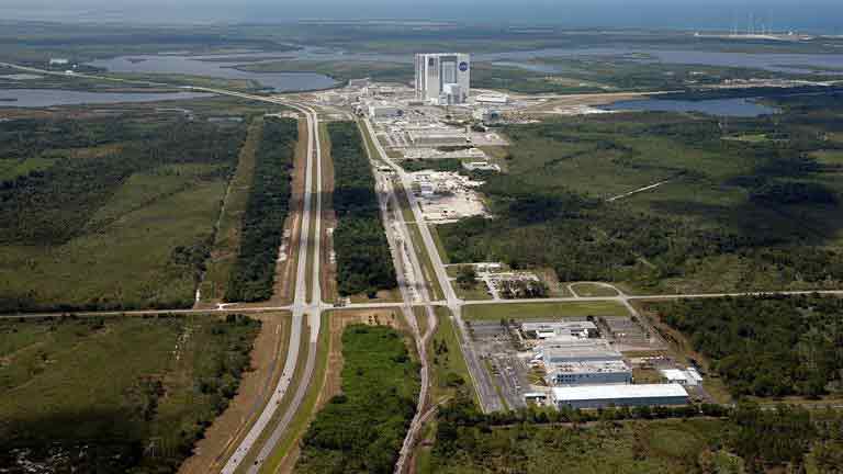 Hurricane Matthew damages roofs at NASA's launch center