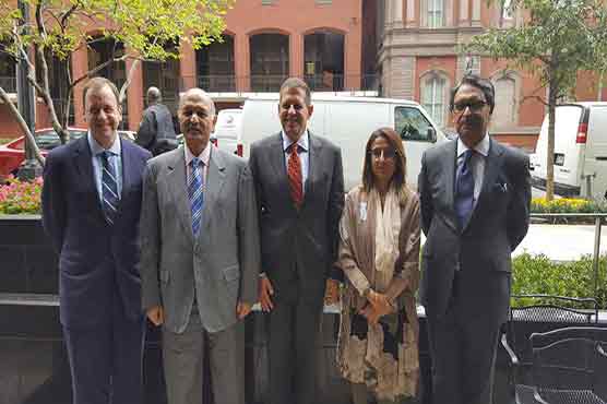 Senator Mushahid meets Obama's advisor, briefs about Indian atrocities
