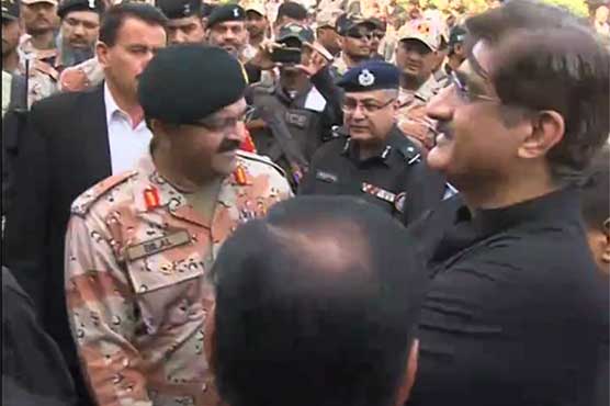 CM Sindh, DG Rangers monitor security of Muharram processions in Karachi