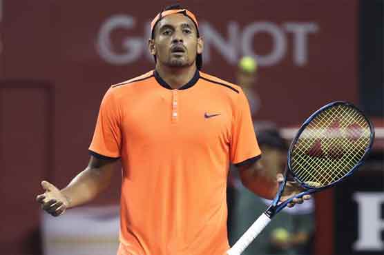 Tennis: Kyrgios fined $16,500 over Shanghai meltdown