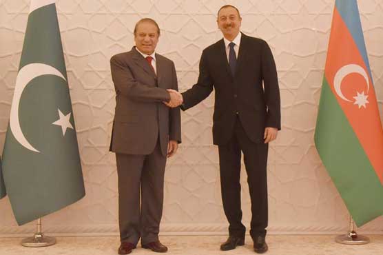 PM Nawaz calls on Azerbaijan President to discuss bilateral ties, regional issues
