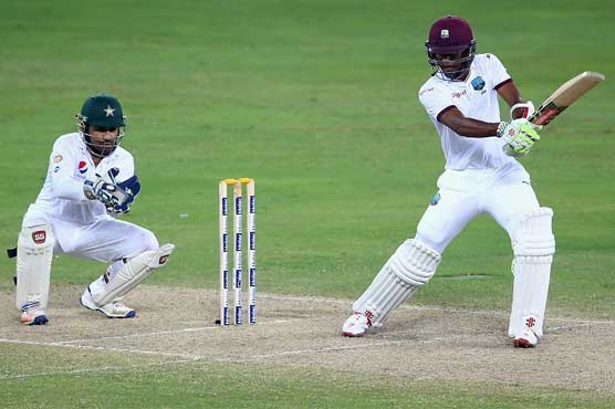 West Indies strong after losing early wicket on Day-3