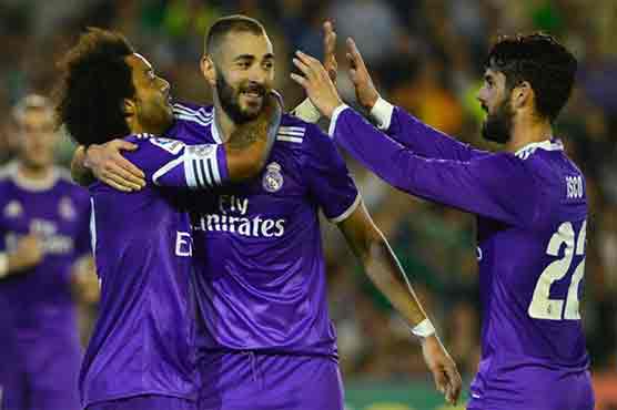 Real Madrid score six goals to earn a thumping victory