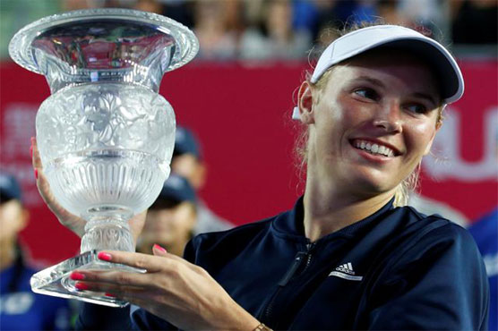 Tennis: Wozniacki beats Mladenovic to win Hong Kong Open
