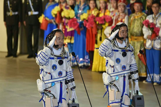 China sends two astronauts to space lab: Xinhua
