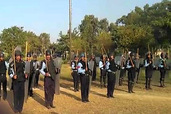 Islamabad: Police trainings to deal with PTI protesters begin