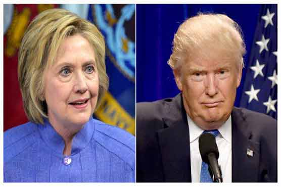 Clinton widens lead in latest poll as Trump cries foul