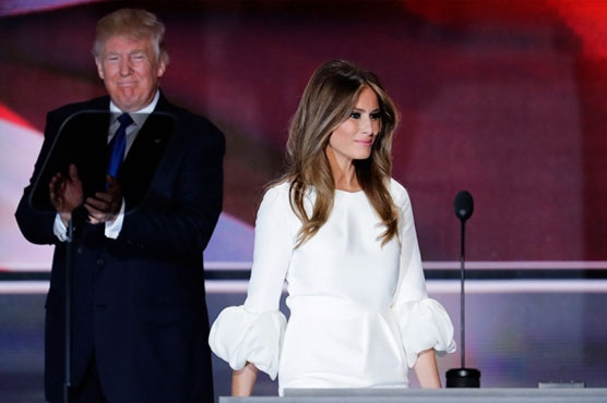 Melania Trump shrugs off husband's way with women