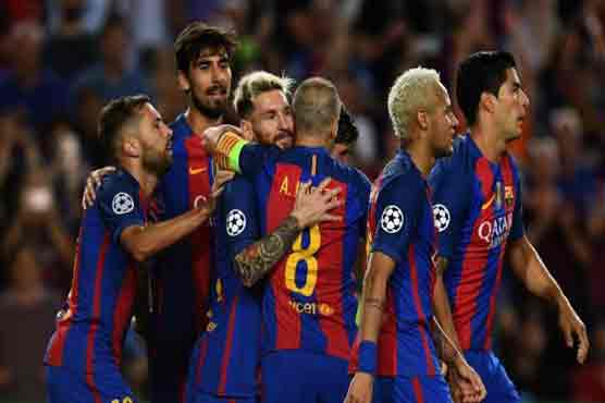 Barcelona thrash Man City as Messi scores hat-trick