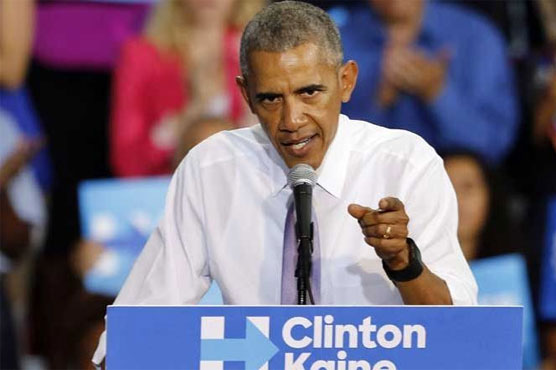 Obama calls for 'big' win to repudiate 'dangerous' Trump