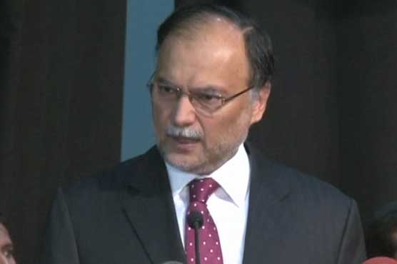 PTI protest over Panama Papers unjustified: Ahsan Iqbal