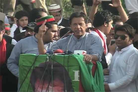  Premier will be responsible if third force intervenes after sit-in: Imran Khan 