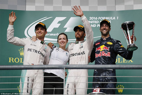 Formula One: Hamilton edges Rosberg to win US Grand Prix
