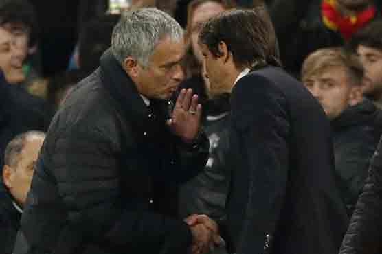 Conte, Mourinho keep mum over touchline spat 