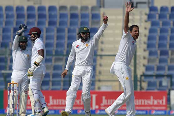 West Indies 272-7 at lunch in second Pakistan Test