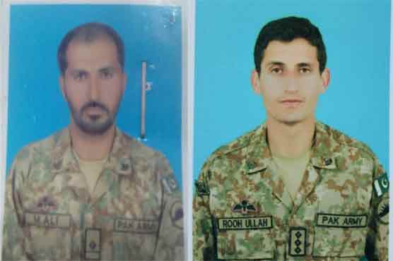 Army decorations announced for Capt Roohullah, injured Naib Subedar