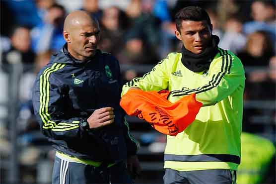Football: Zidane 'not worried' by Ronaldo strike rate