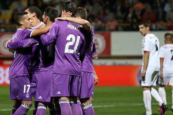 Real Madrid run riot in 7-1 Spanish cup romp 