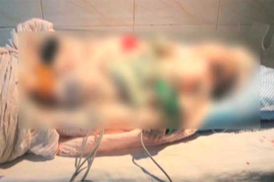 Newborn baby allegedly dead due to teargas buried