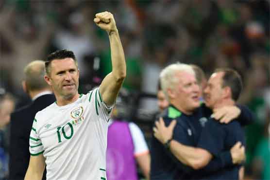 Football: Keane makes history on Ireland farewell