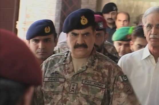 Army Chief visits district court blast victims at Mardan Medical Complex