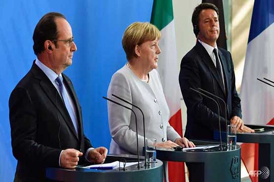 French, German leaders urge new 'impulse' to spur post-Brexit EU