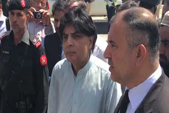 Escaped terrorists are taking refuge on Afghan border: Ch Nisar