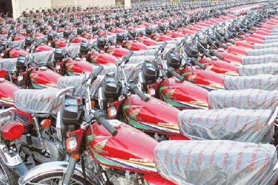 Motorcycle production up by 16.54% in FY16