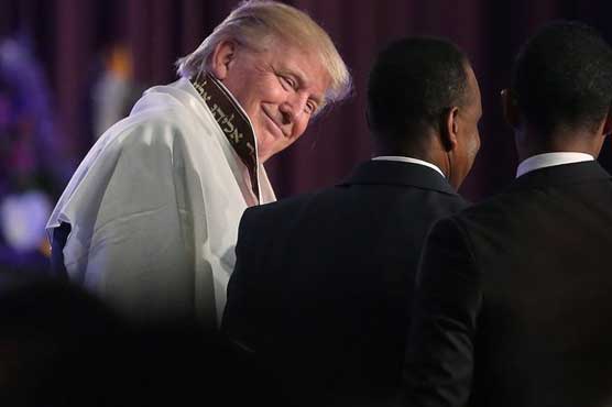 Trump promises African American jobs, prosperity at black church