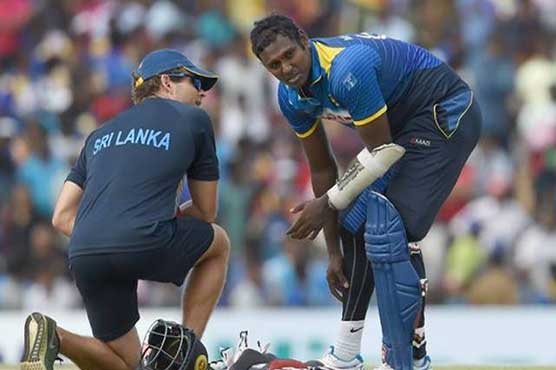 Sri Lanka's Mathews out of remaining limited-overs games vs Australia