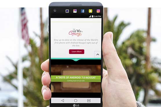 LG out to rev smartphone sales with flagship V20