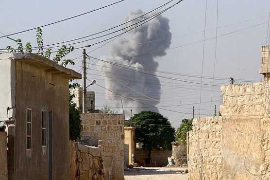 Air strike kills top militant rebel commander in Syria