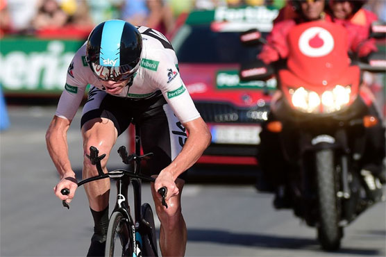 Cycling: Froome storms to time trial, cuts Quintana's Vuelta lead