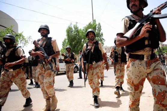 Rangers apprehend three terror suspects in Karachi