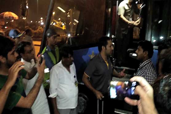 Pakistan team arrive in Dubai for West Indies T20 series