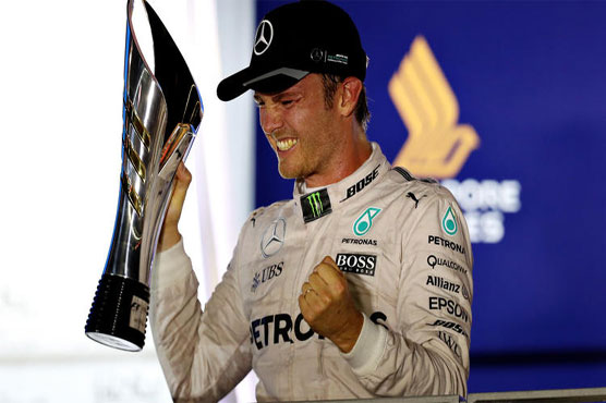 Formula One: Rosberg wins Singapore Grand Prix