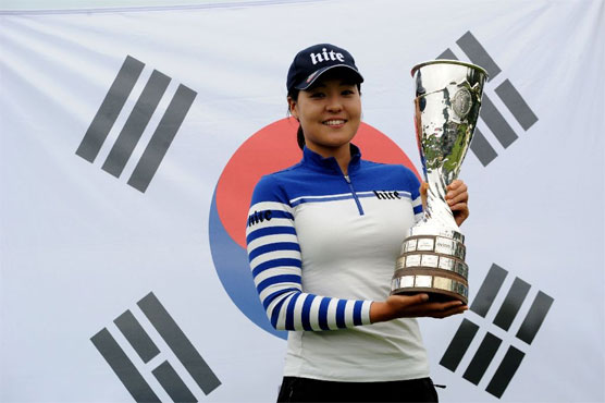 Golf: Record-breaking Chun heads Korean lock-out in Evian