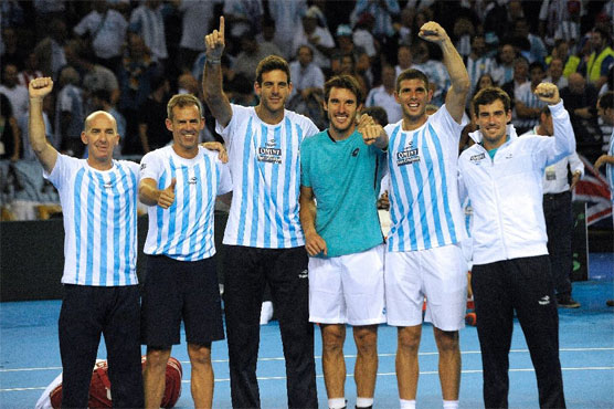 Tennis: Mayer fires Argentina into fifth Davis Cup final
