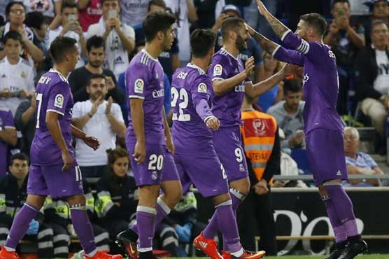 Real Madrid beat Espanyol for record 16th straight win
