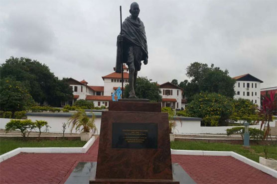 African university initiates campaign to remove Gandhi statue