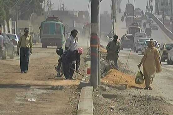 Local govt pulls up socks to clean Malir city ahead of Bilawal's visit