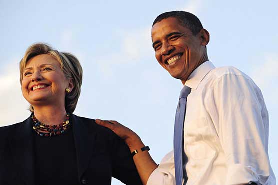 President Barack Obama gives advice to candidate Hillary Clinton