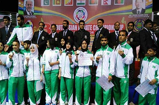 Pakistan's karate players win 19 medals in India