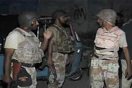 Karachi: 4 accused arrested in Rangers search operation, arms recovered