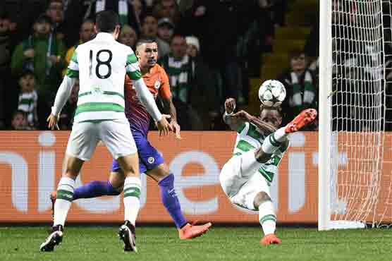 Football: Dembele at double as Celtic check Man City charge
