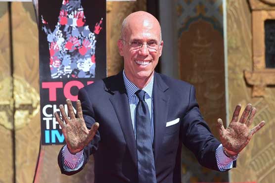 Movie mogul Jeffrey Katzenberg honored by Hollywood