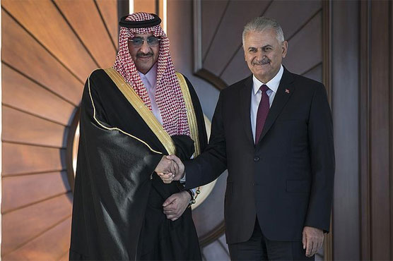 Saudi prince arrives in Turkey to hold talks on Syria, IS