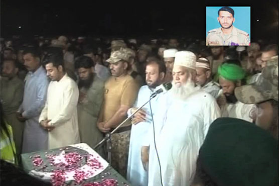 LoC Firing: Funeral Prayers Of Martyred Army Soldier Offered In ...