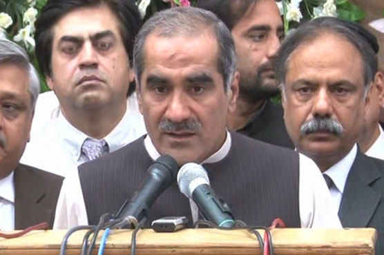 Saad Rafique urges Imran Khan to avoid politics on national tragedies